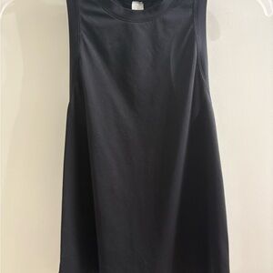 Sleeveless Black Top